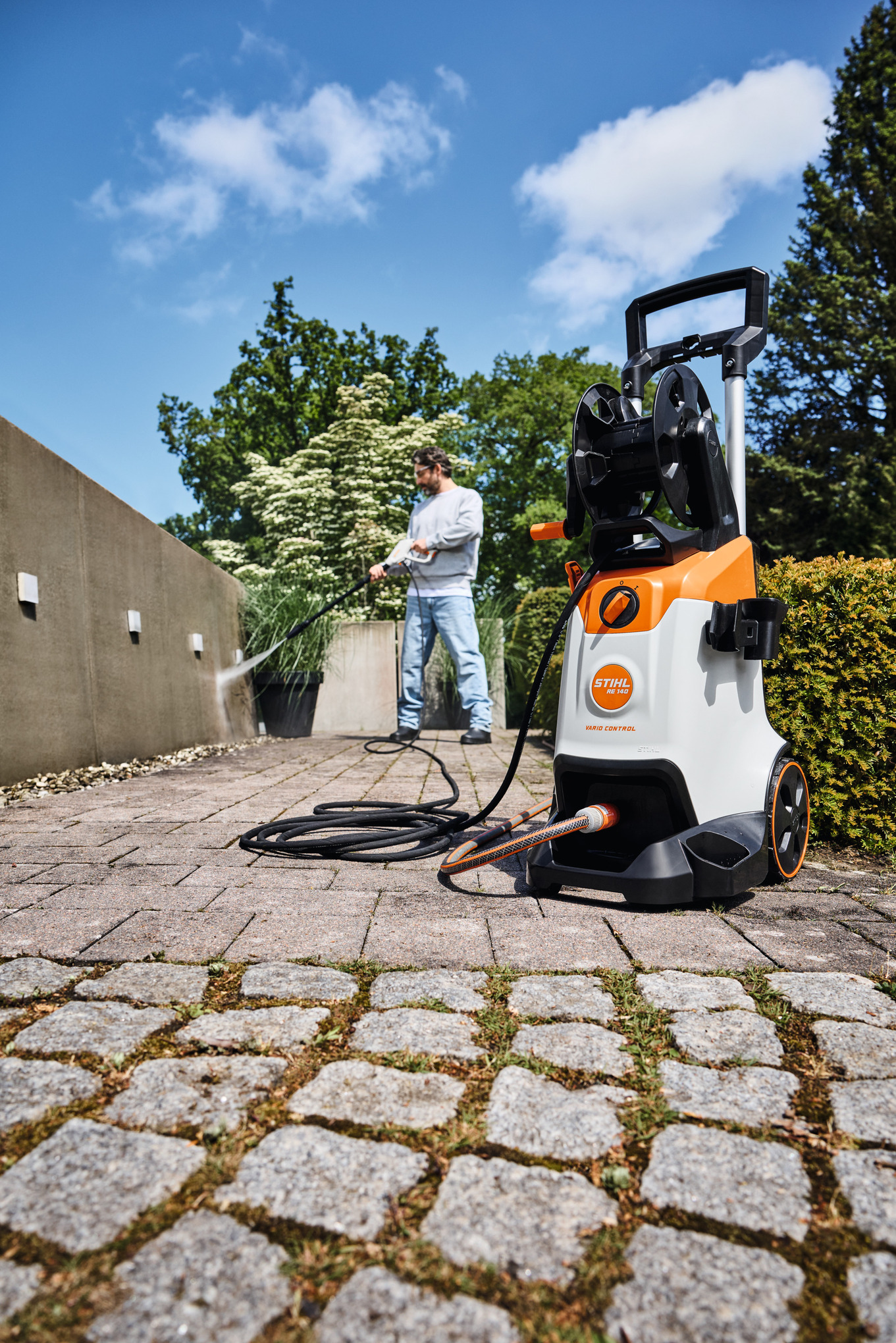 Elektrische hogedrukreiniger STIHL RE 140 VARIO CONTROL
