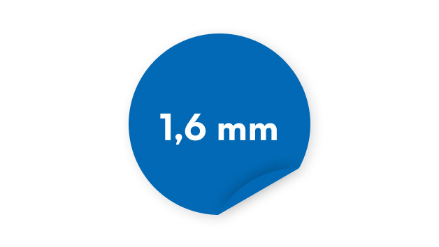 Pictogram maaidraad blauw