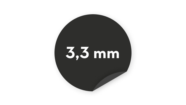 Pictogram maaidraad zwart