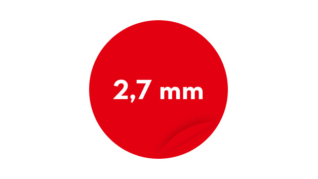Pictogram maaidraad rood