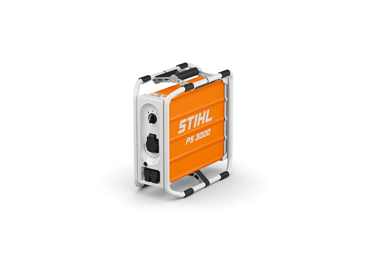 STIHL PS 3000 voor een witte achtergrond