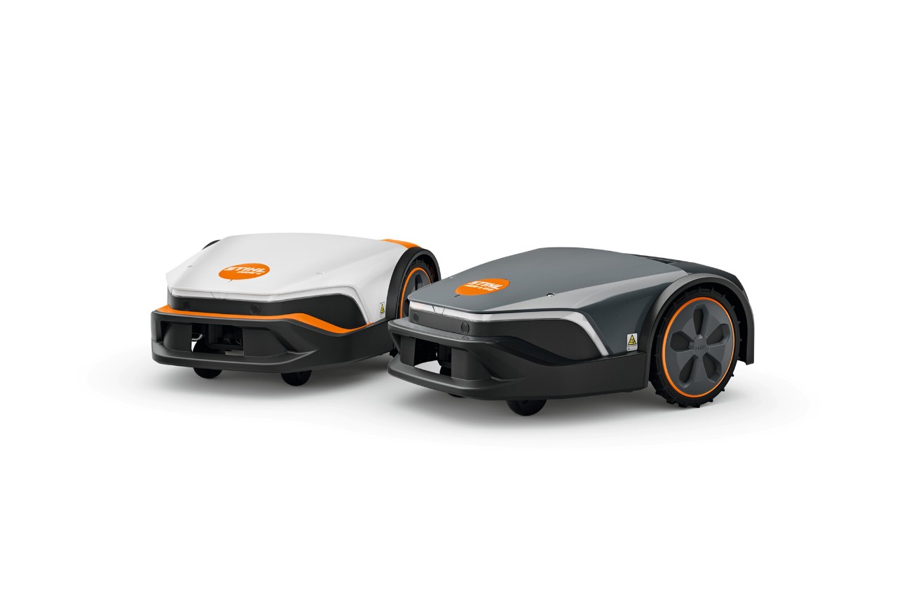 STIHL iMOW® en STIHL iMOW® EVO voor een witte achtergrond