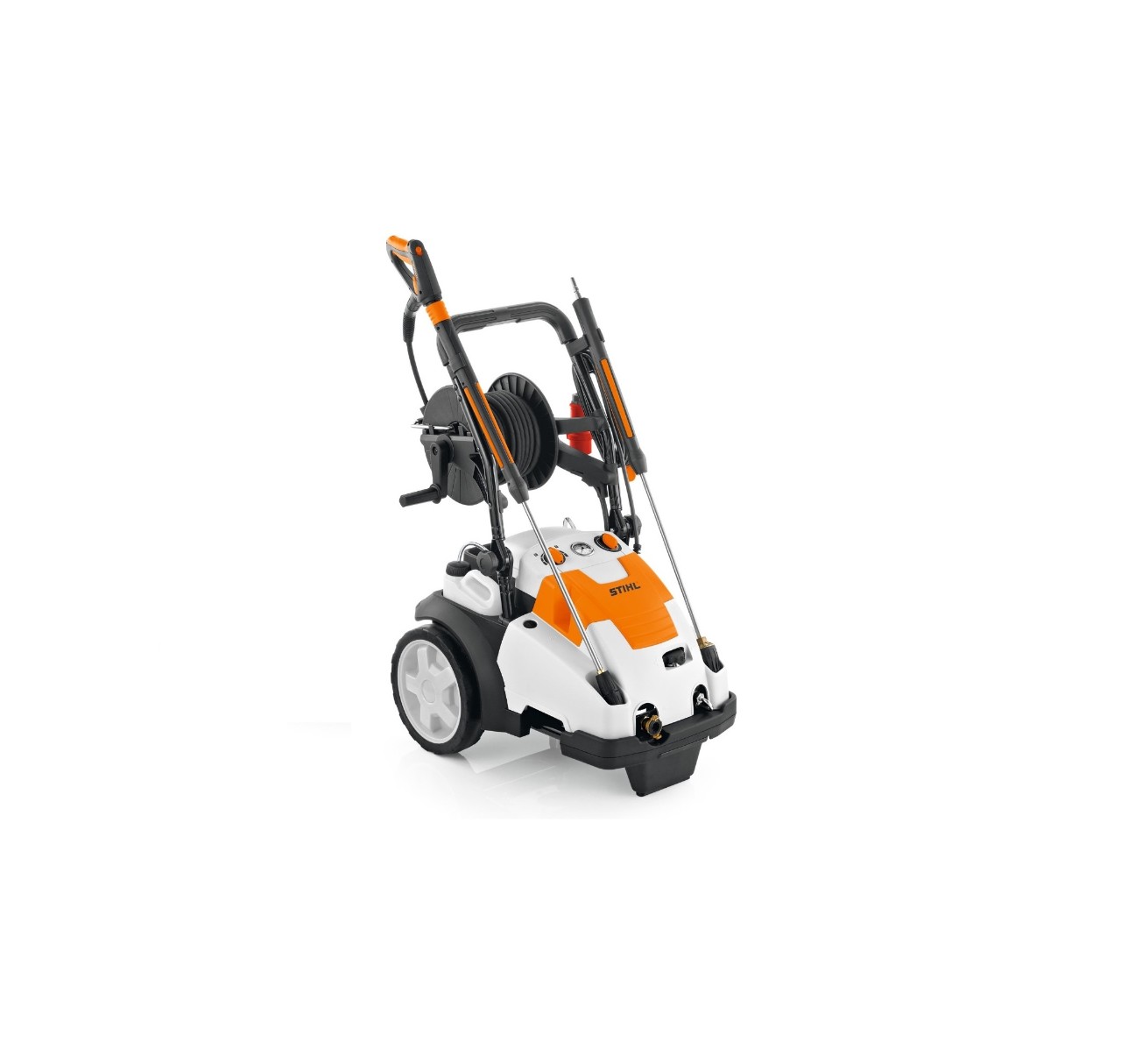 STIHL RE 462 PLUS hogedrukreiniger voor een witte achtergrond
