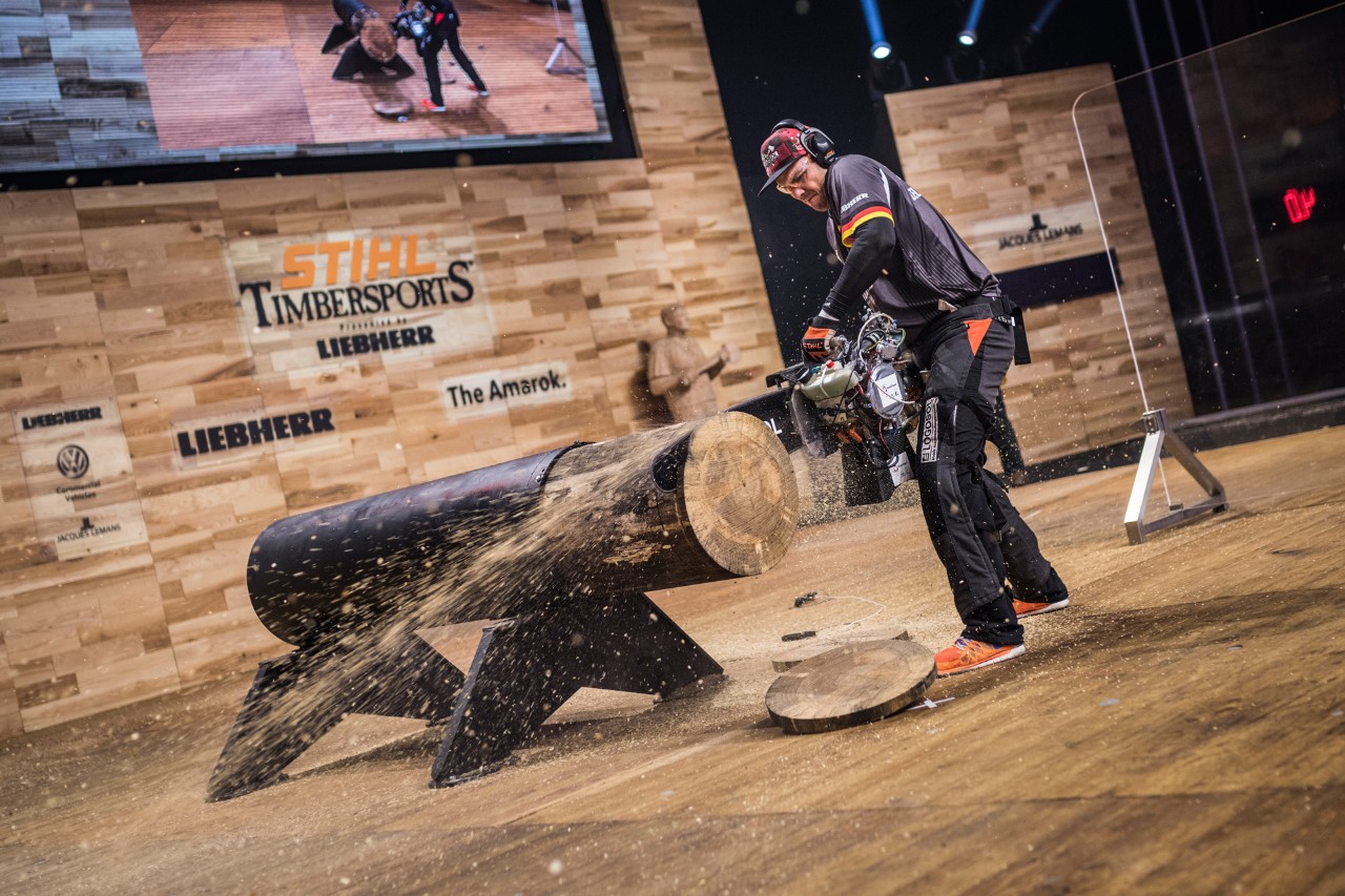 Robert Ebner uit Duitsland doet mee aan Hot Saw