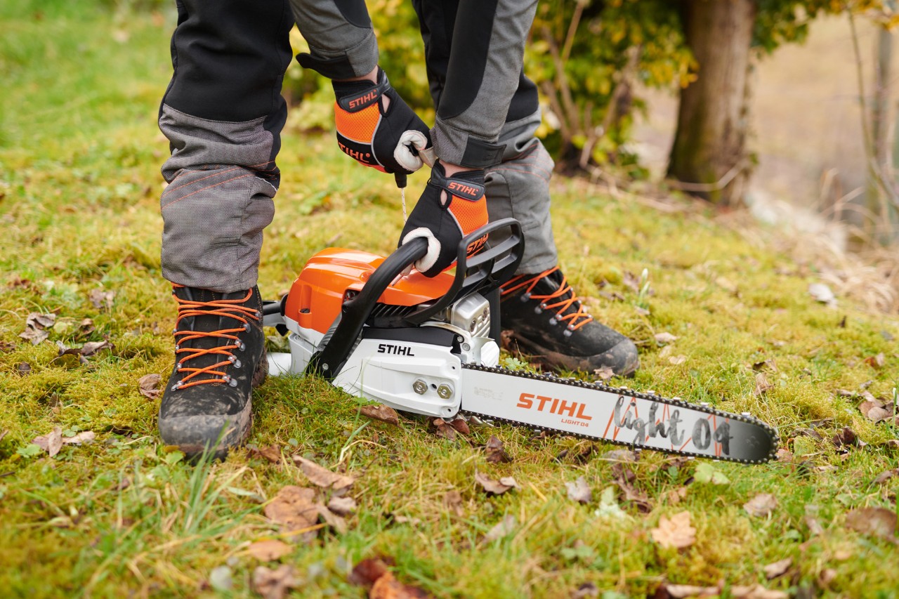 STIHL benzinekettingzaag MS 261 C-M met ElastoStart, met start op de grond