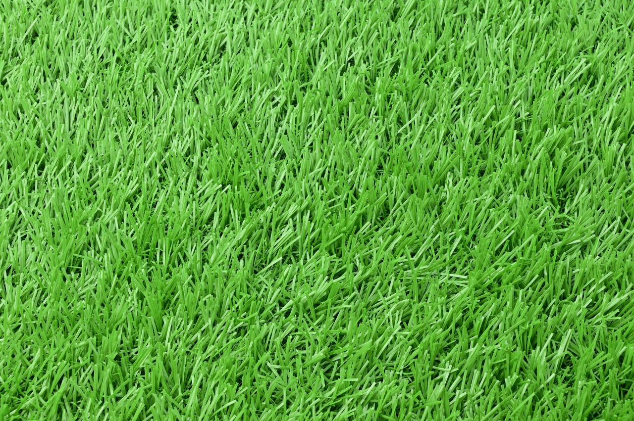 Close-up: groen kunstgras